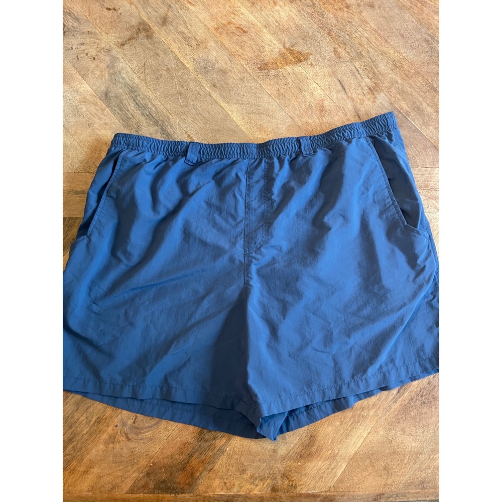Columbia PFG Mens XXL Navy Blue Fishing Swim Shorts Performance Gear